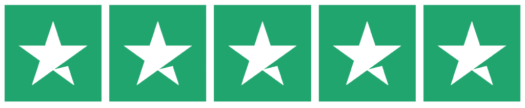 Trustpilot 5 stars
